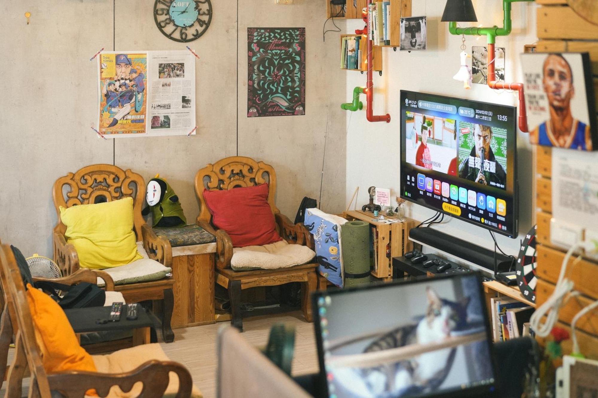 Loft18 Hostel Đài Nam Ngoại thất bức ảnh